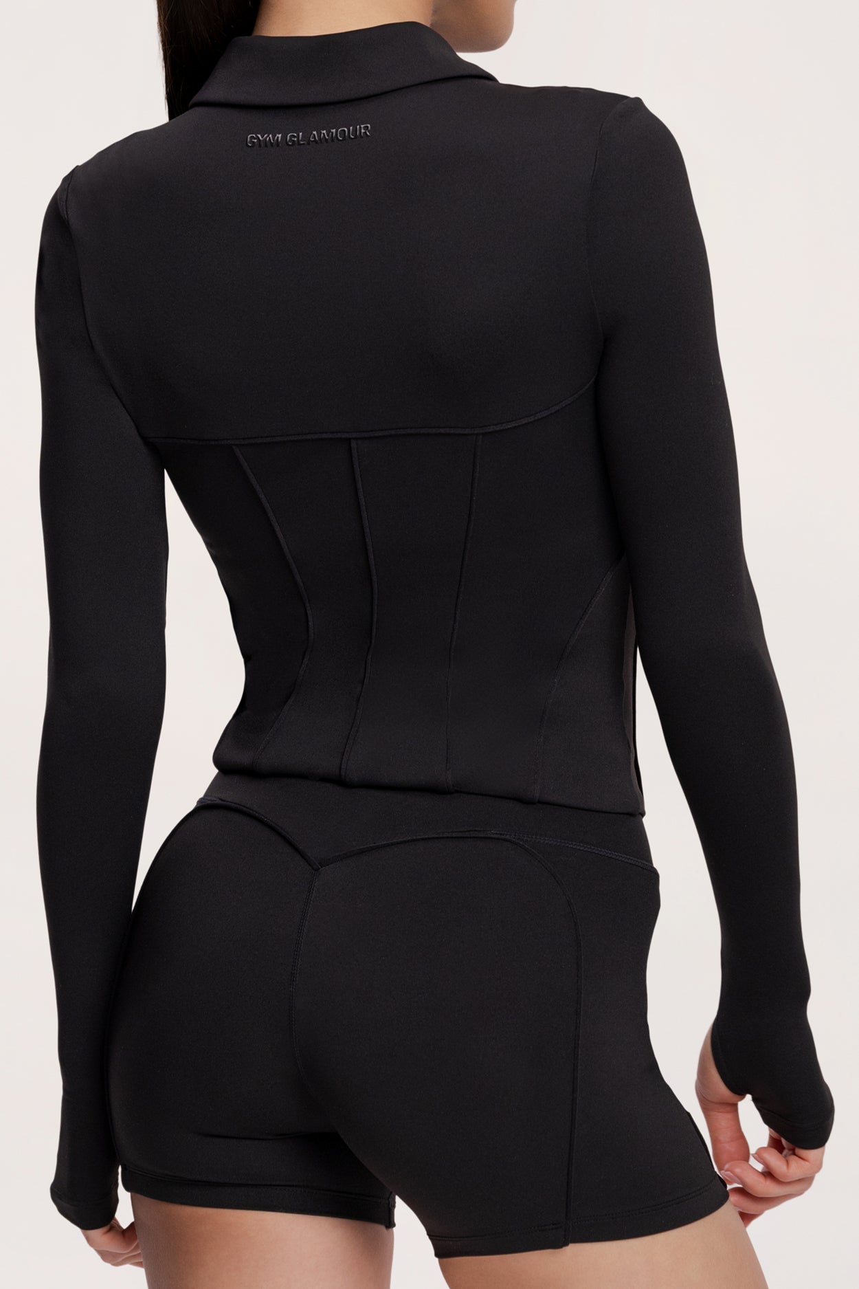 Суитшърт с цип pilates era black