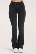Дънки с клоширани крачоли perfect slim long black