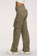 Дънки cargo green olive