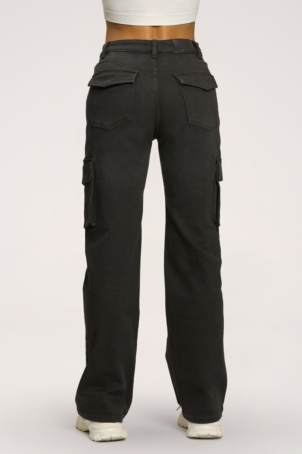 Дънки cargo black