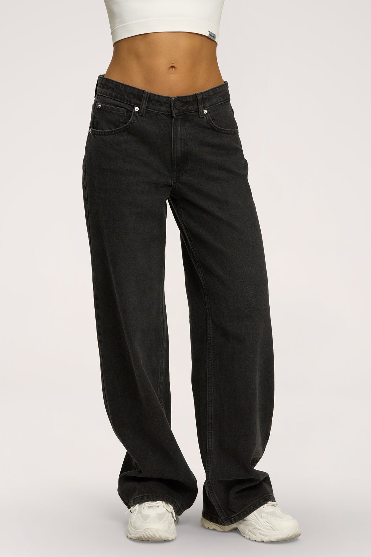 Дънки boyfriend black