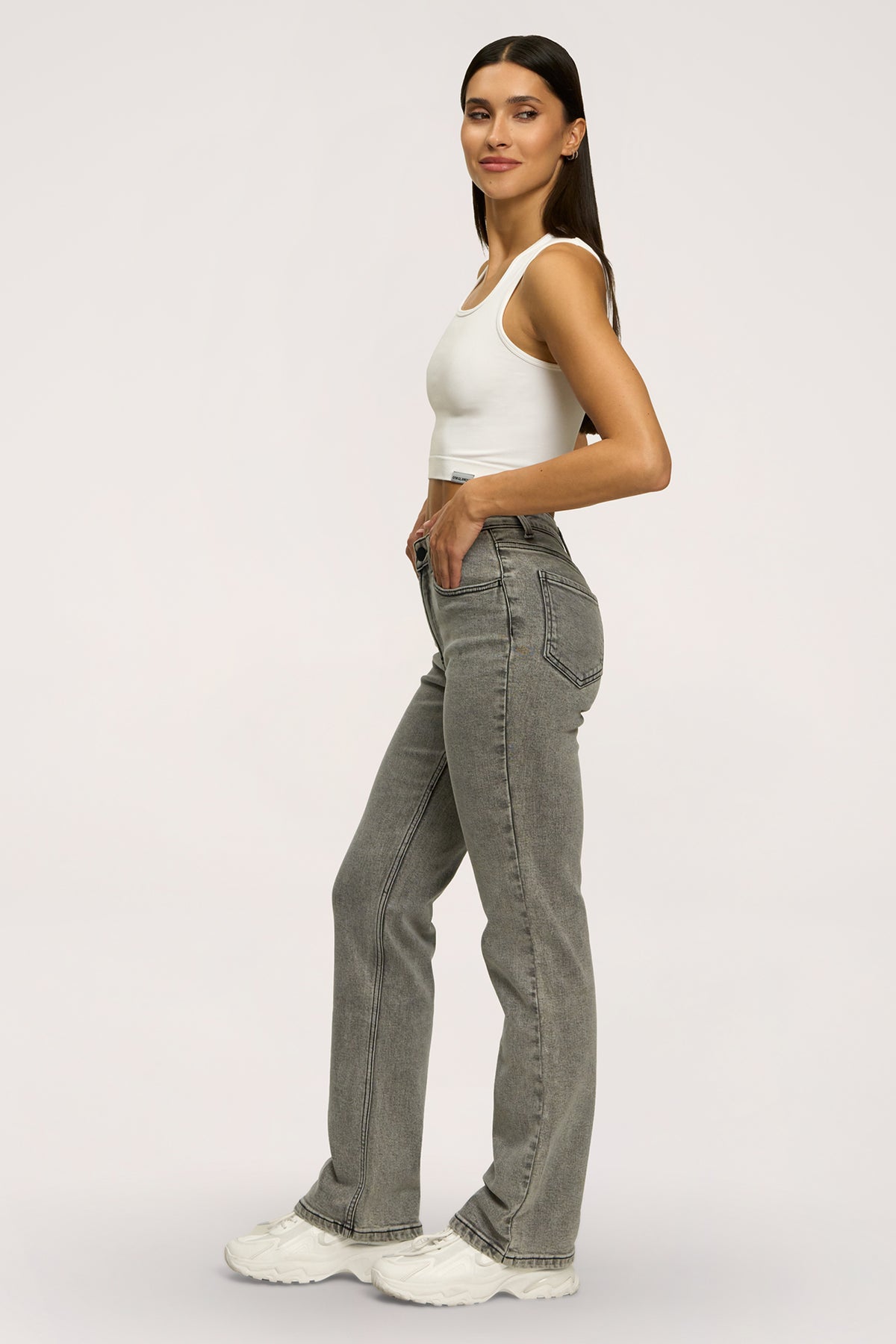 Дънки classic grey