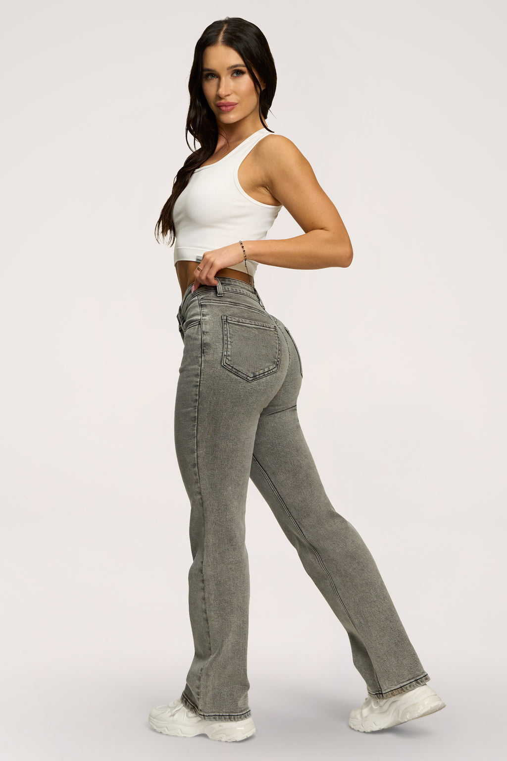Дънки classic grey