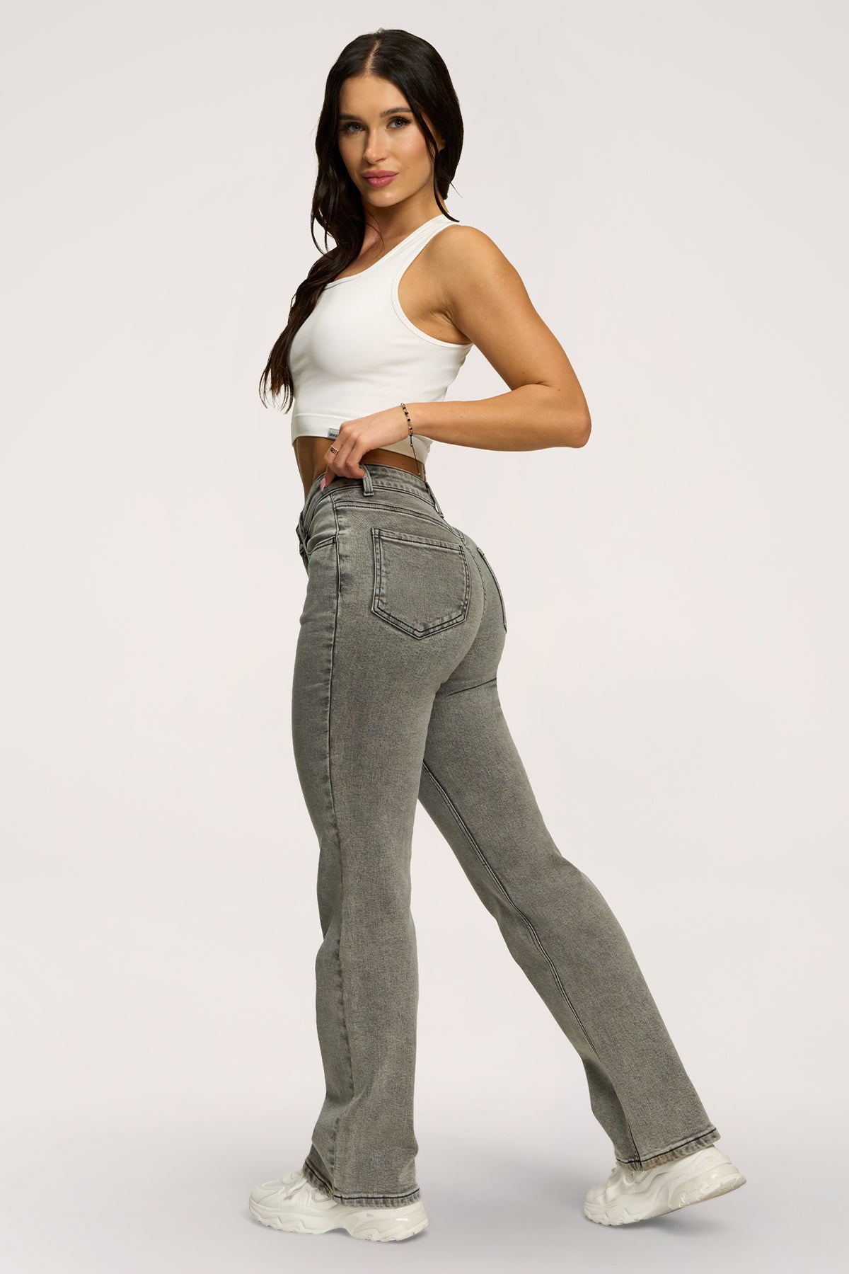 Дънки classic grey