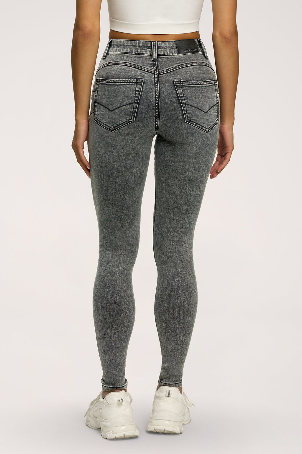 Дънки skinny perfect slim light grey
