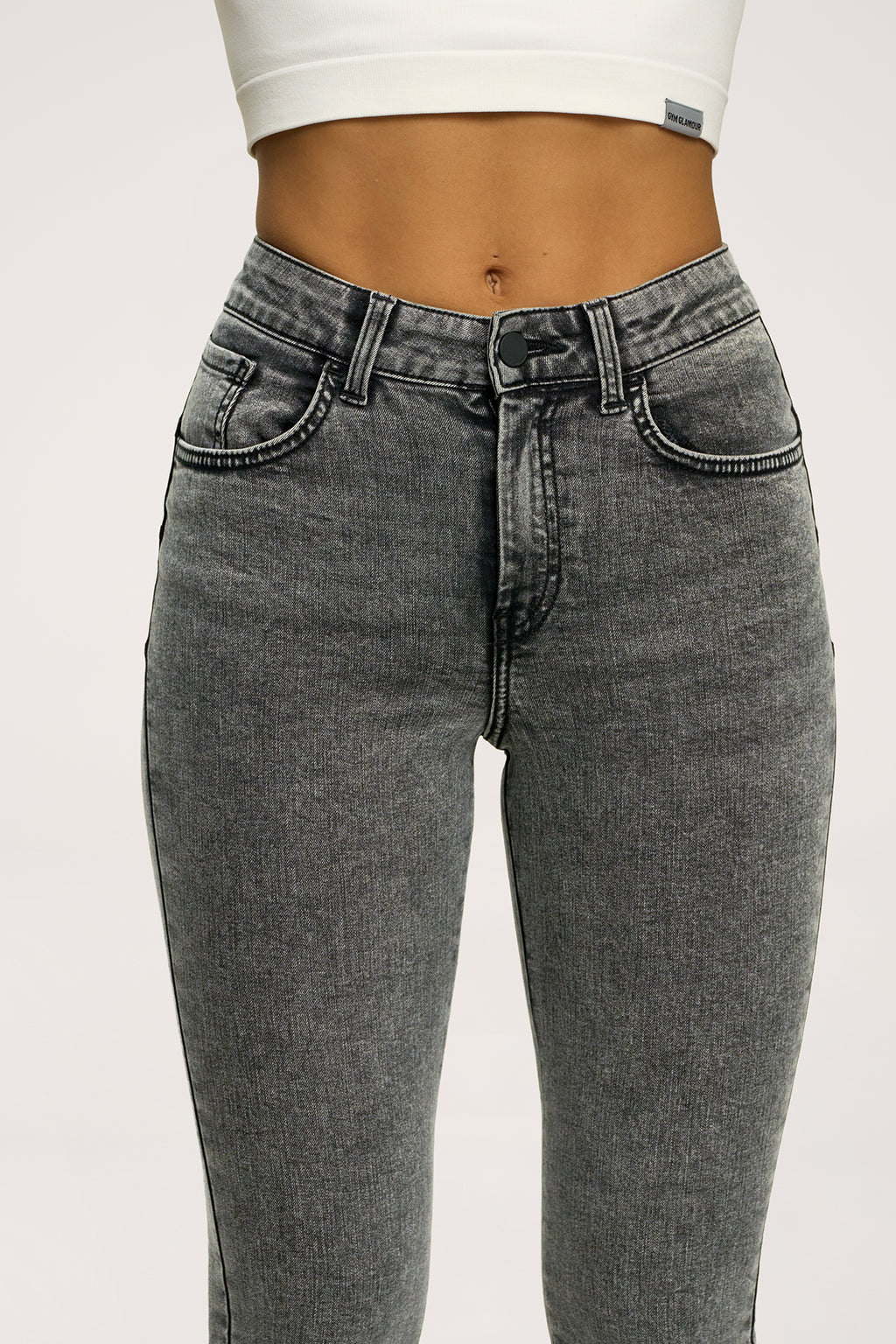 Дънки skinny perfect slim light grey