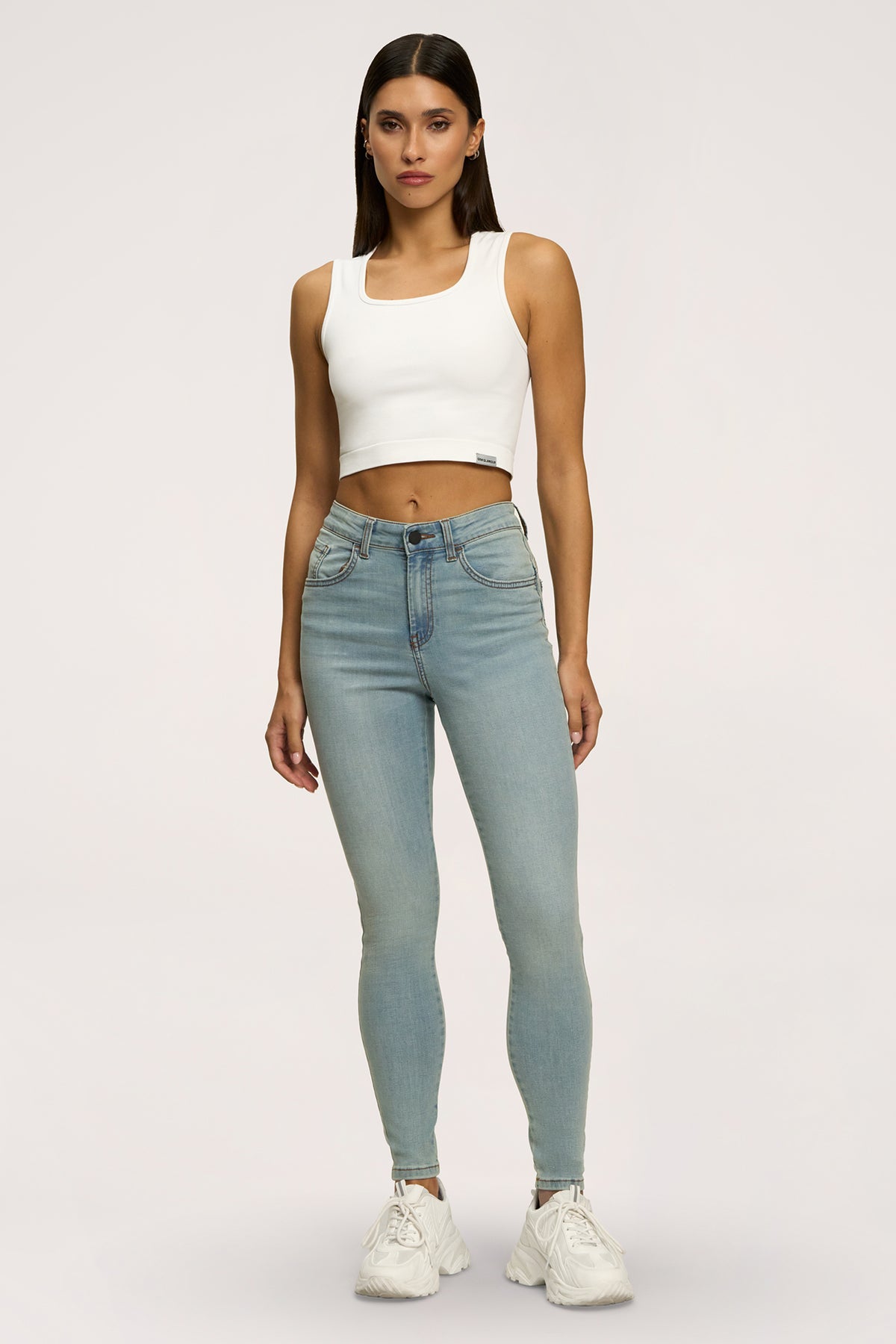 Дънки skinny perfect slim light blue