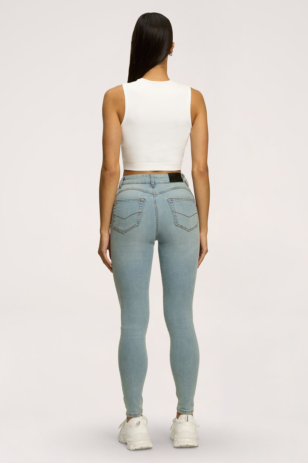 Дънки skinny perfect slim light blue