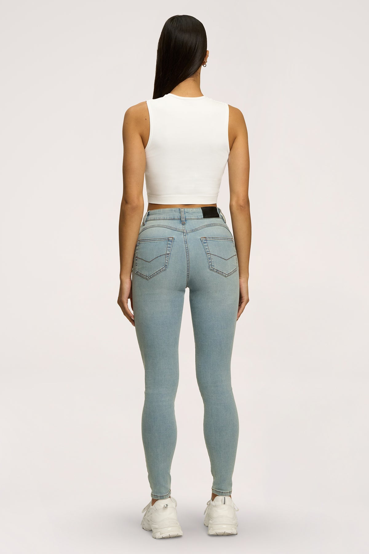 Дънки skinny perfect slim light blue