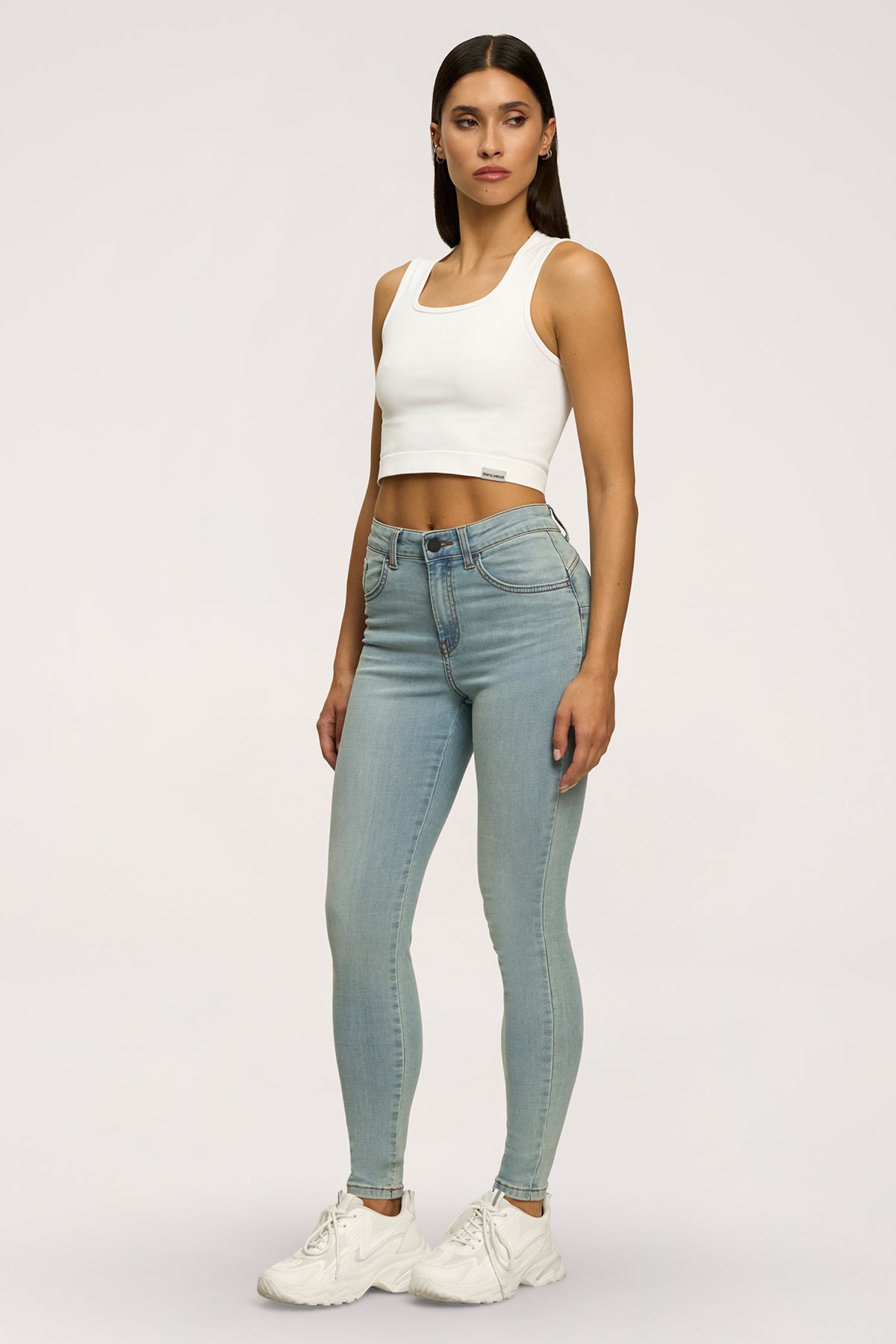 Дънки skinny perfect slim light blue