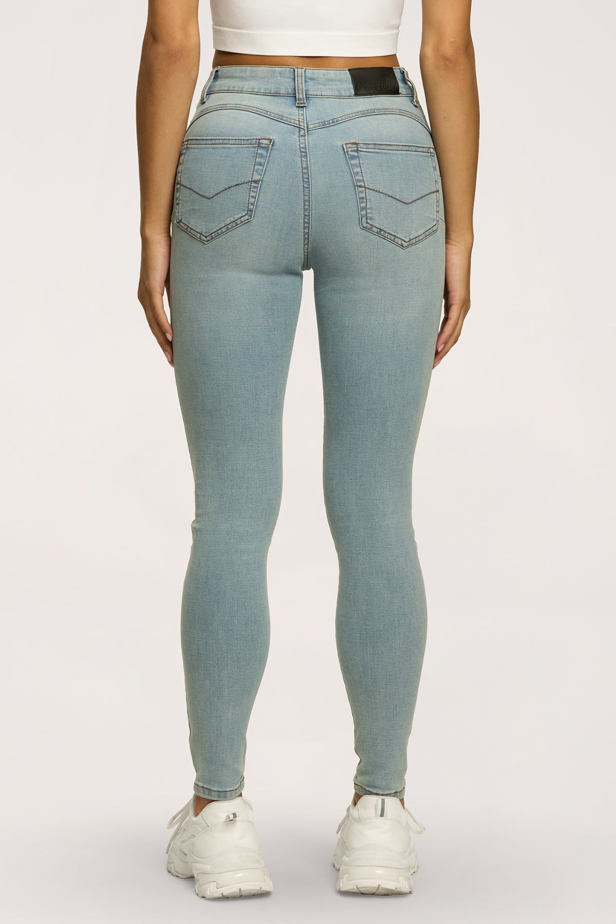 Дънки skinny perfect slim light blue