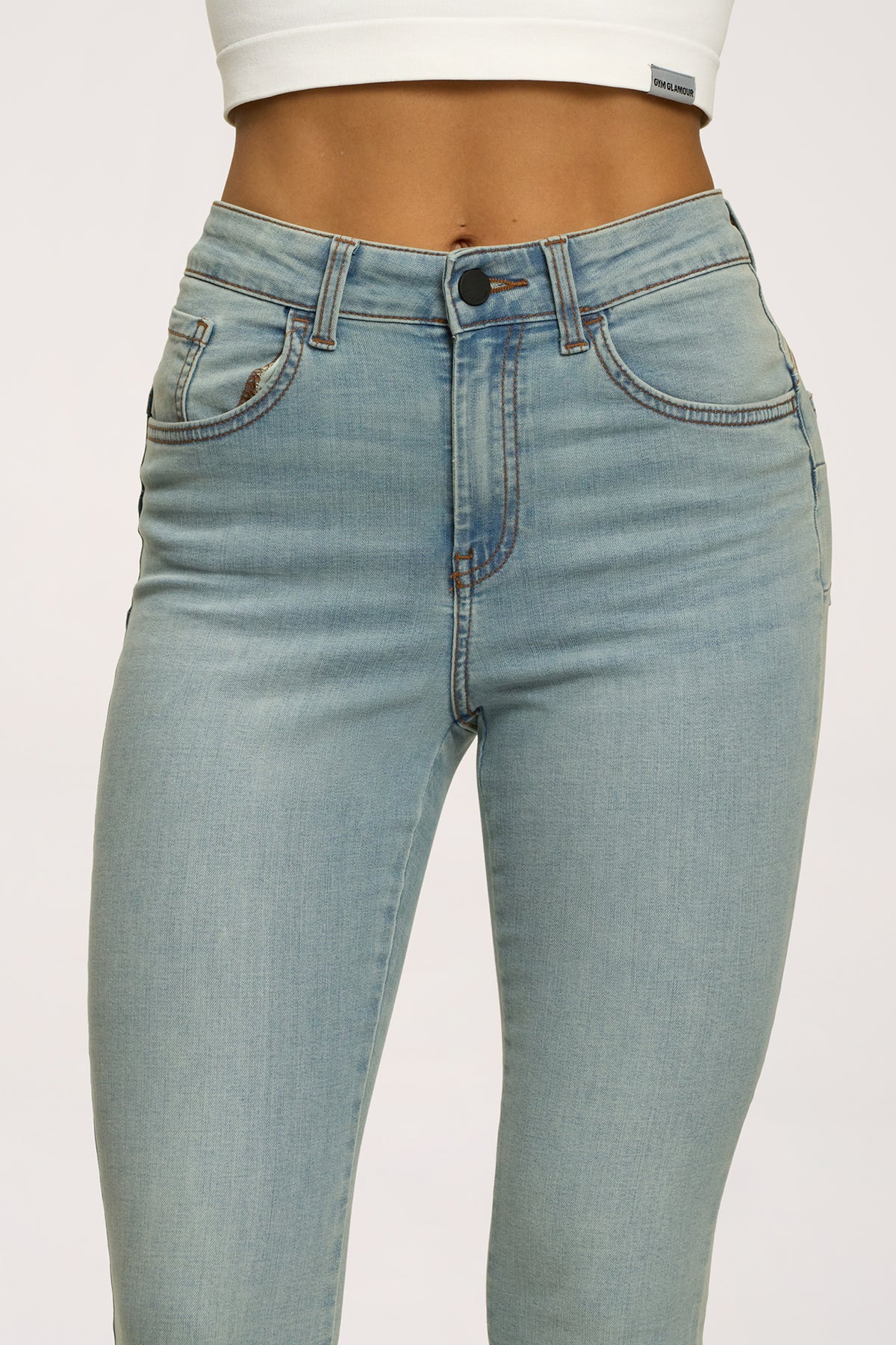 Дънки skinny perfect slim light blue