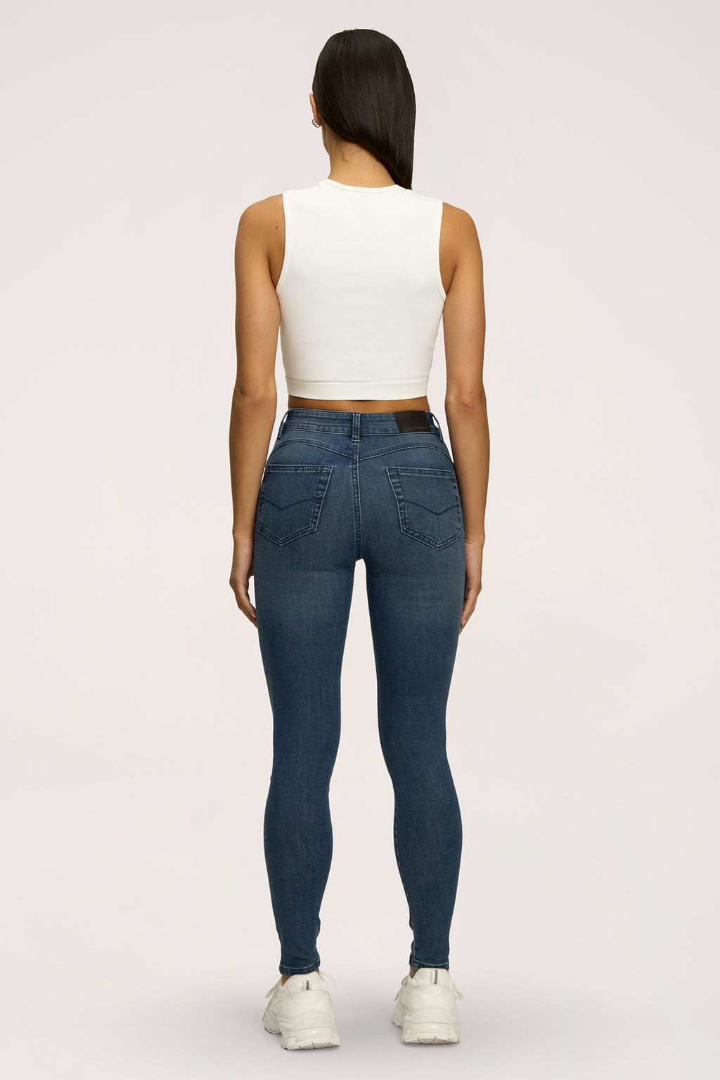 Дънки skinny perfect slim navy blue