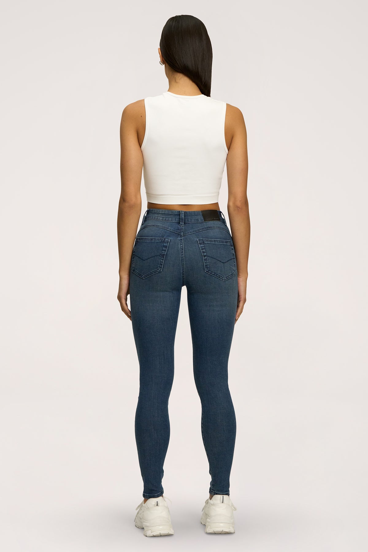 Дънки skinny perfect slim navy blue