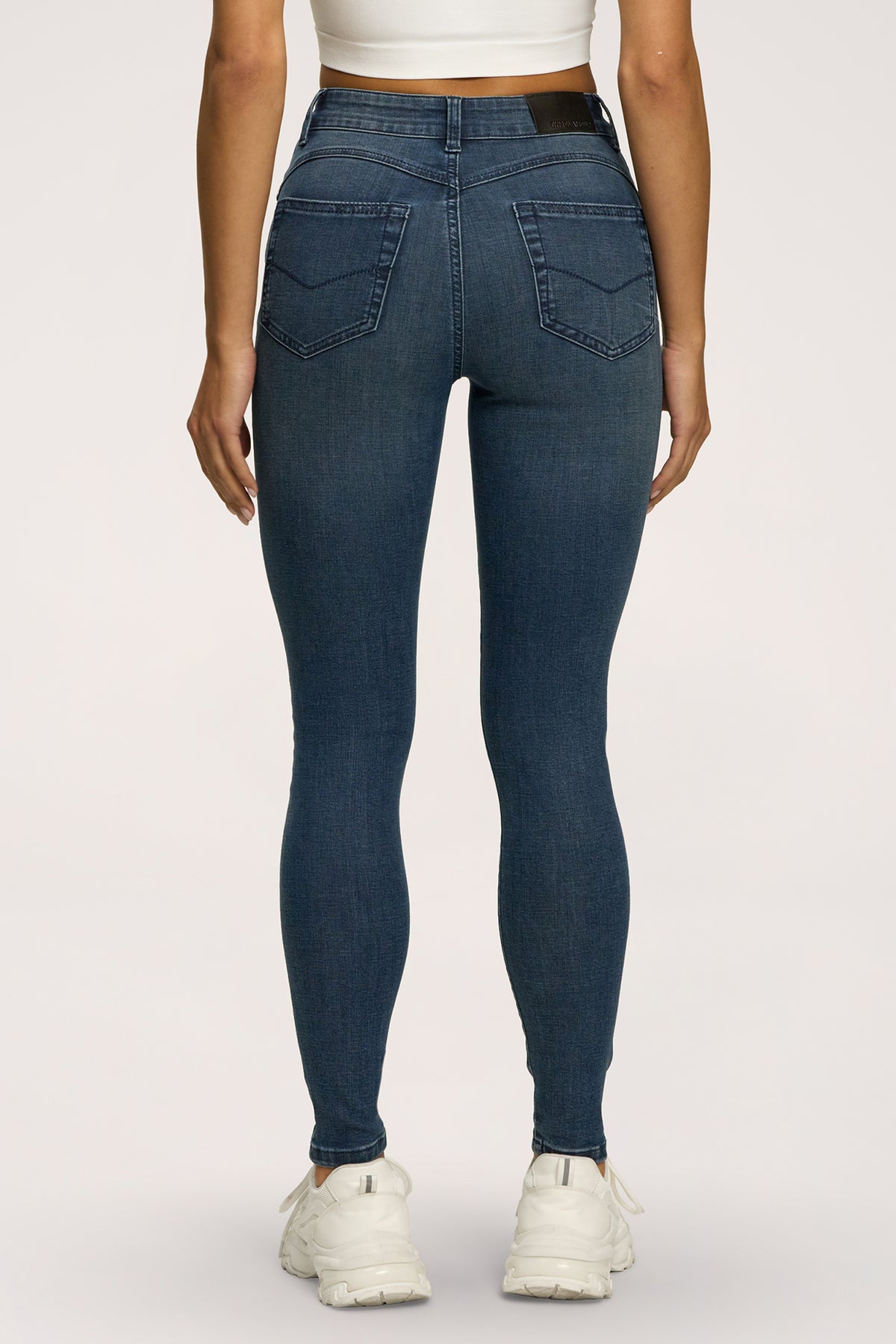 Дънки skinny perfect slim navy blue
