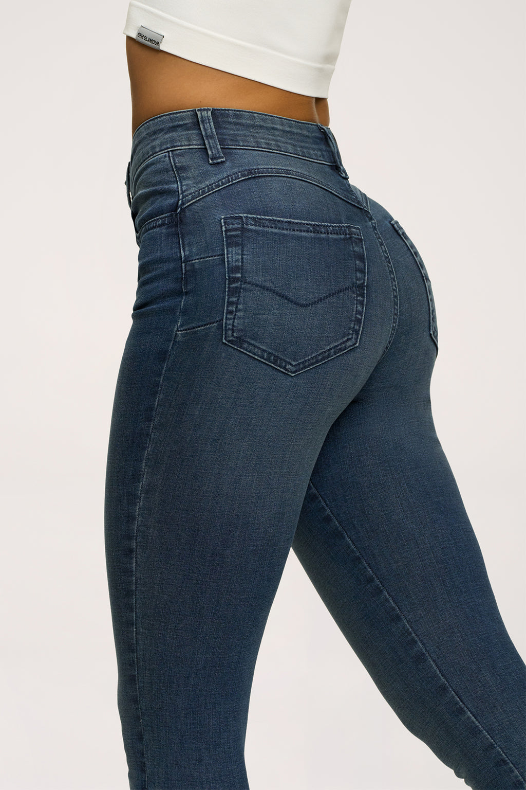 Дънки skinny perfect slim navy blue