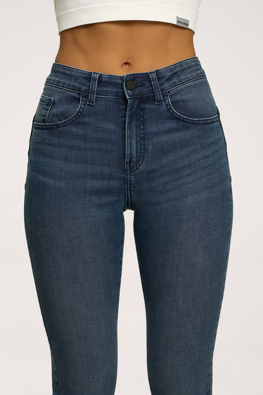 Дънки skinny perfect slim navy blue
