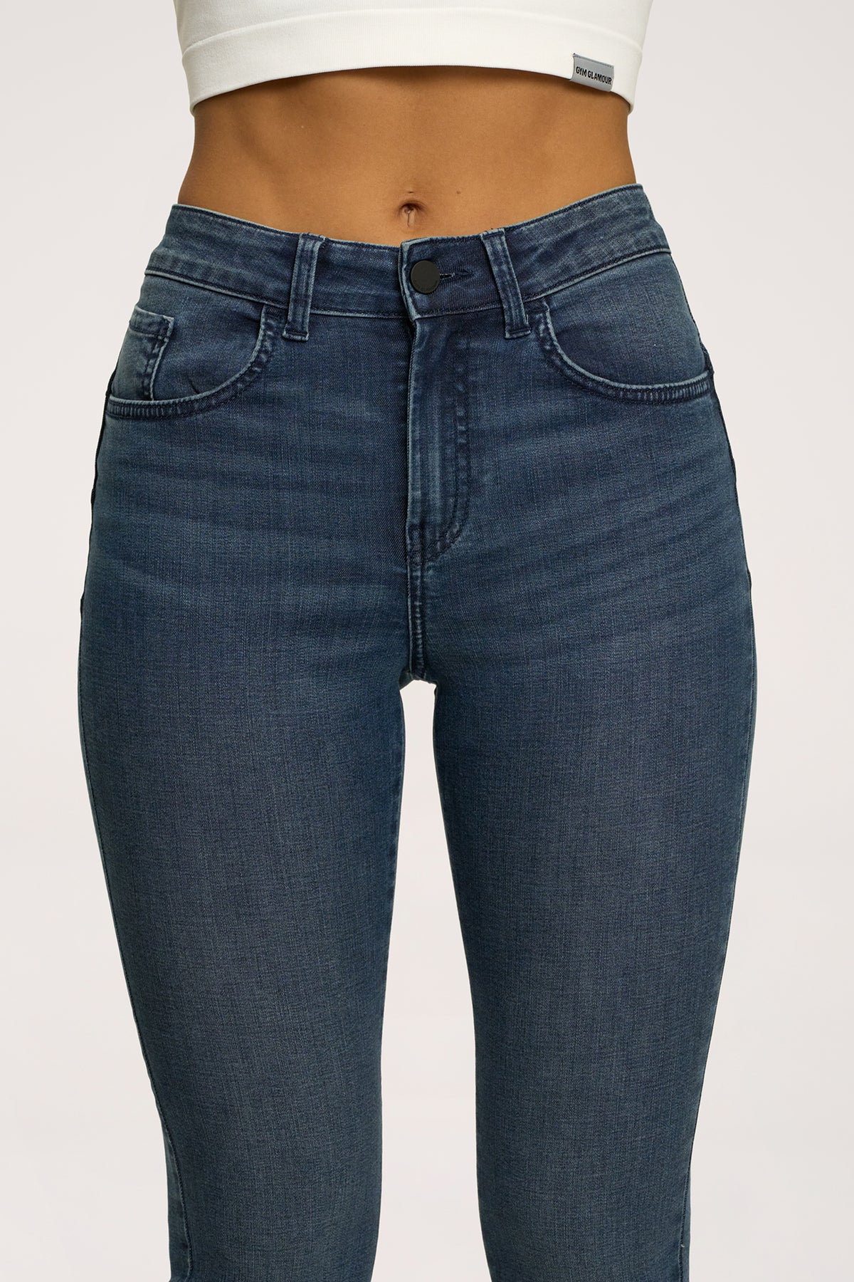 Дънки skinny perfect slim navy blue