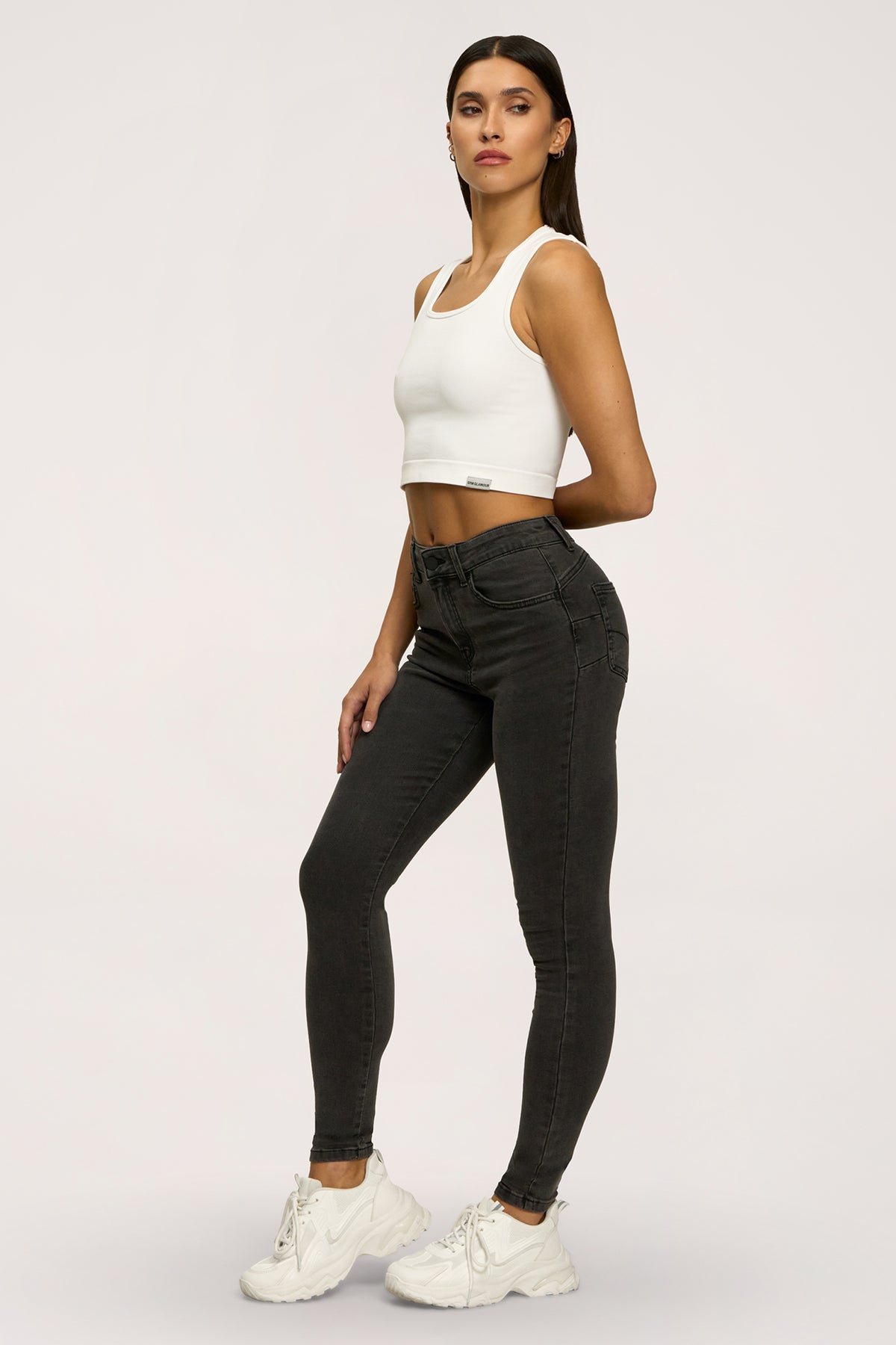 Дънки skinny perfect slim black