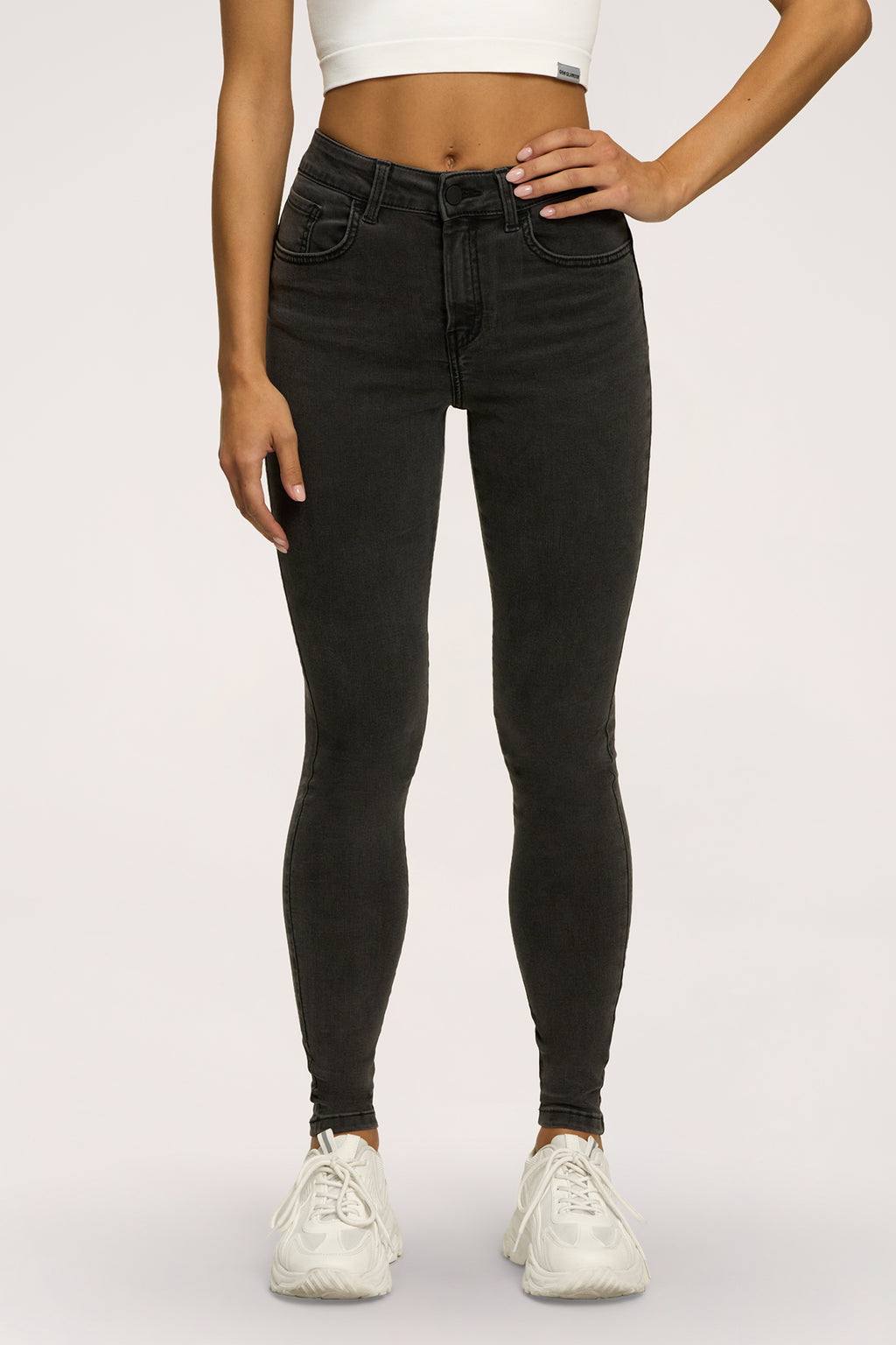 Дънки skinny perfect slim black
