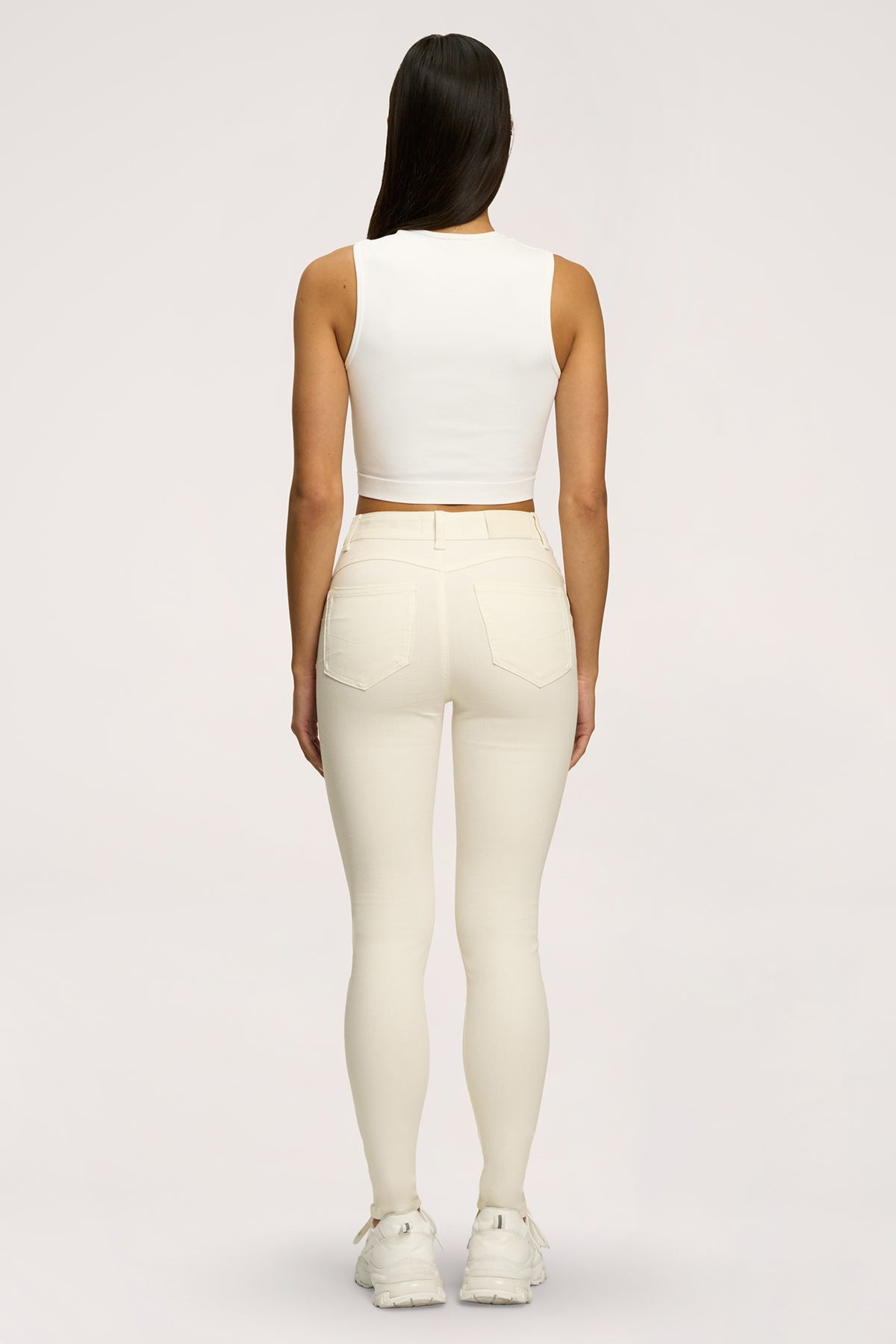 Дънки skinny perfect slim off white