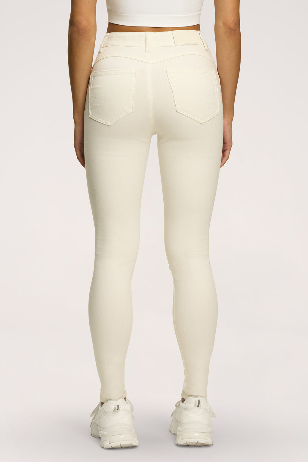 Дънки skinny perfect slim off white