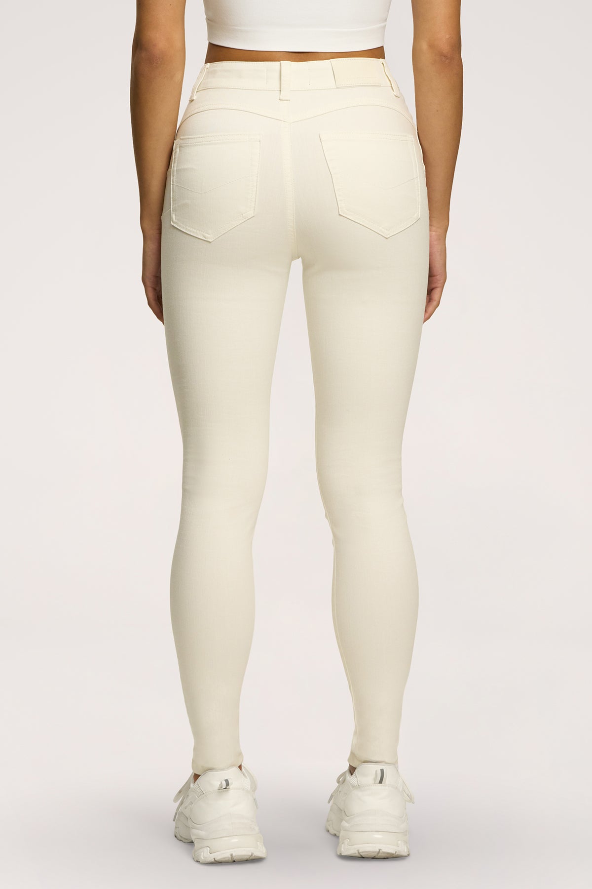 Дънки skinny perfect slim off white