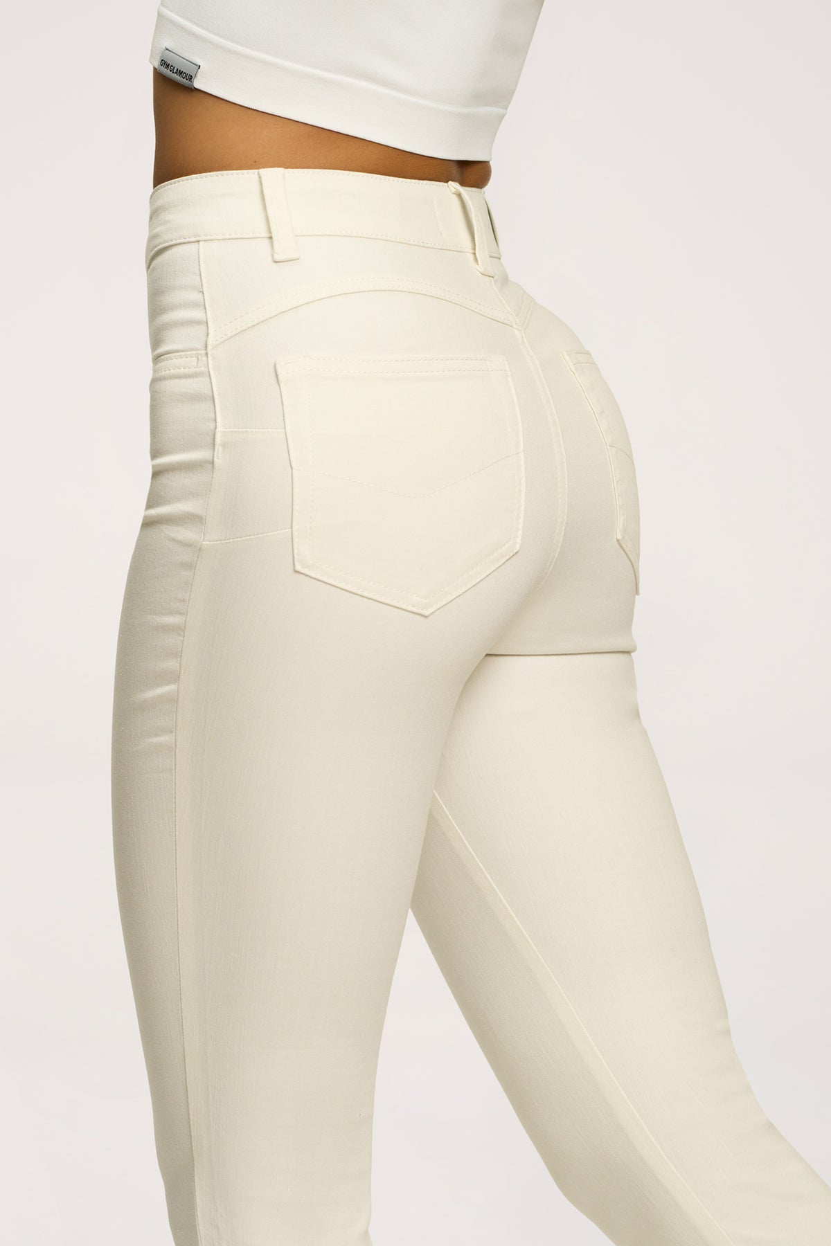 Дънки skinny perfect slim off white