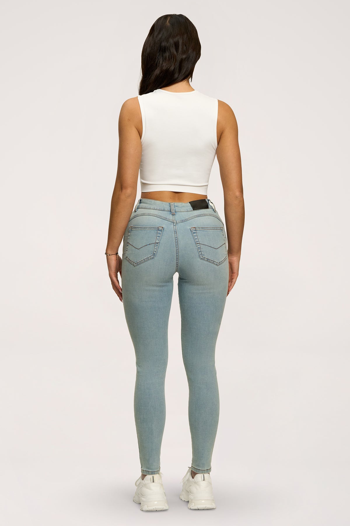 Дънки skinny perfect slim light blue