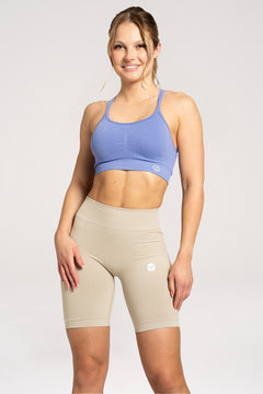 Байкър шорти basic beige
