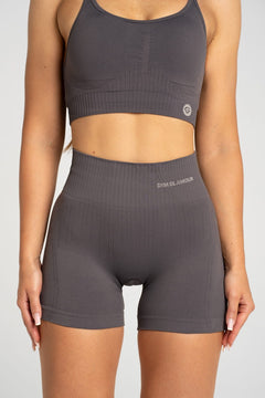 Къси панталони push up 2.0 dark silver