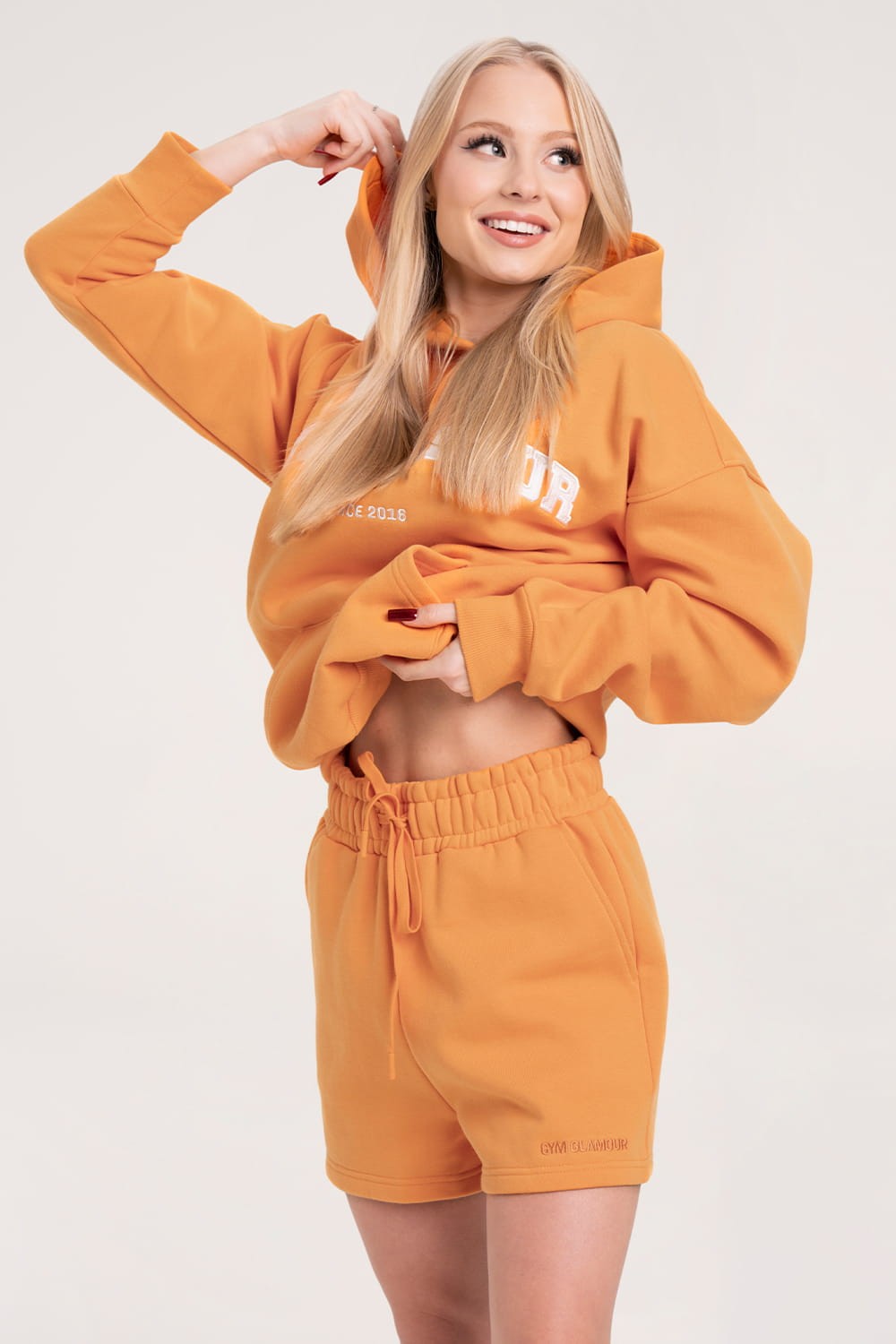 Spodenki dresowe tangerine