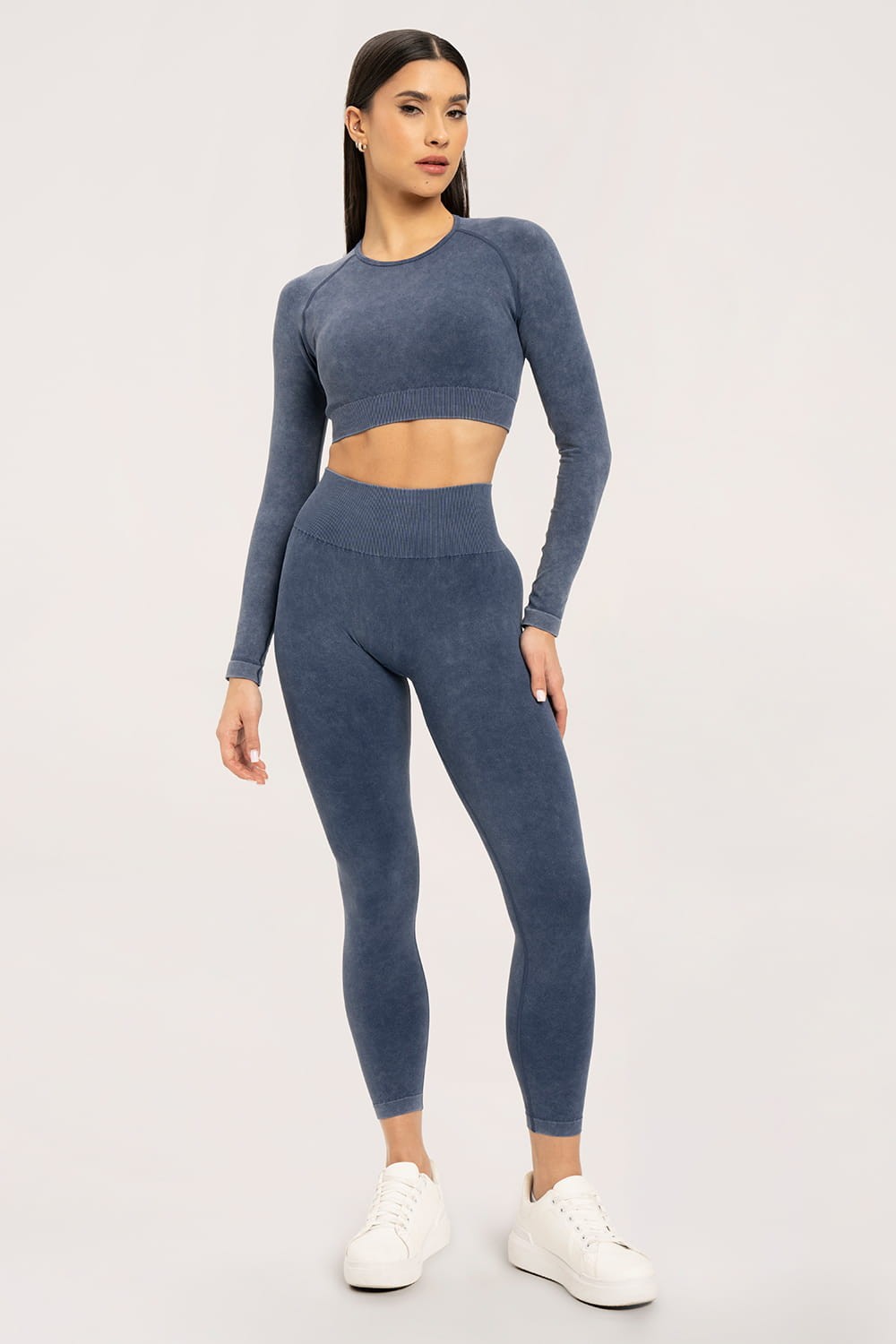 Leginsy sprane blue