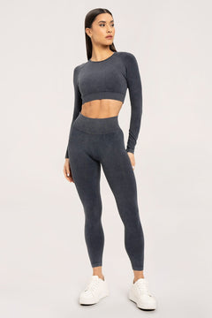 Клин stone washed anthracite