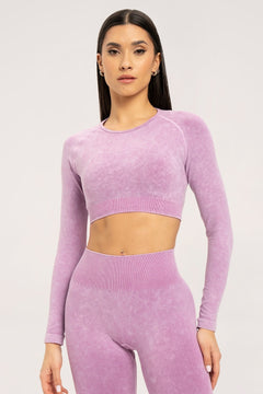 Рашгард stone washed pink