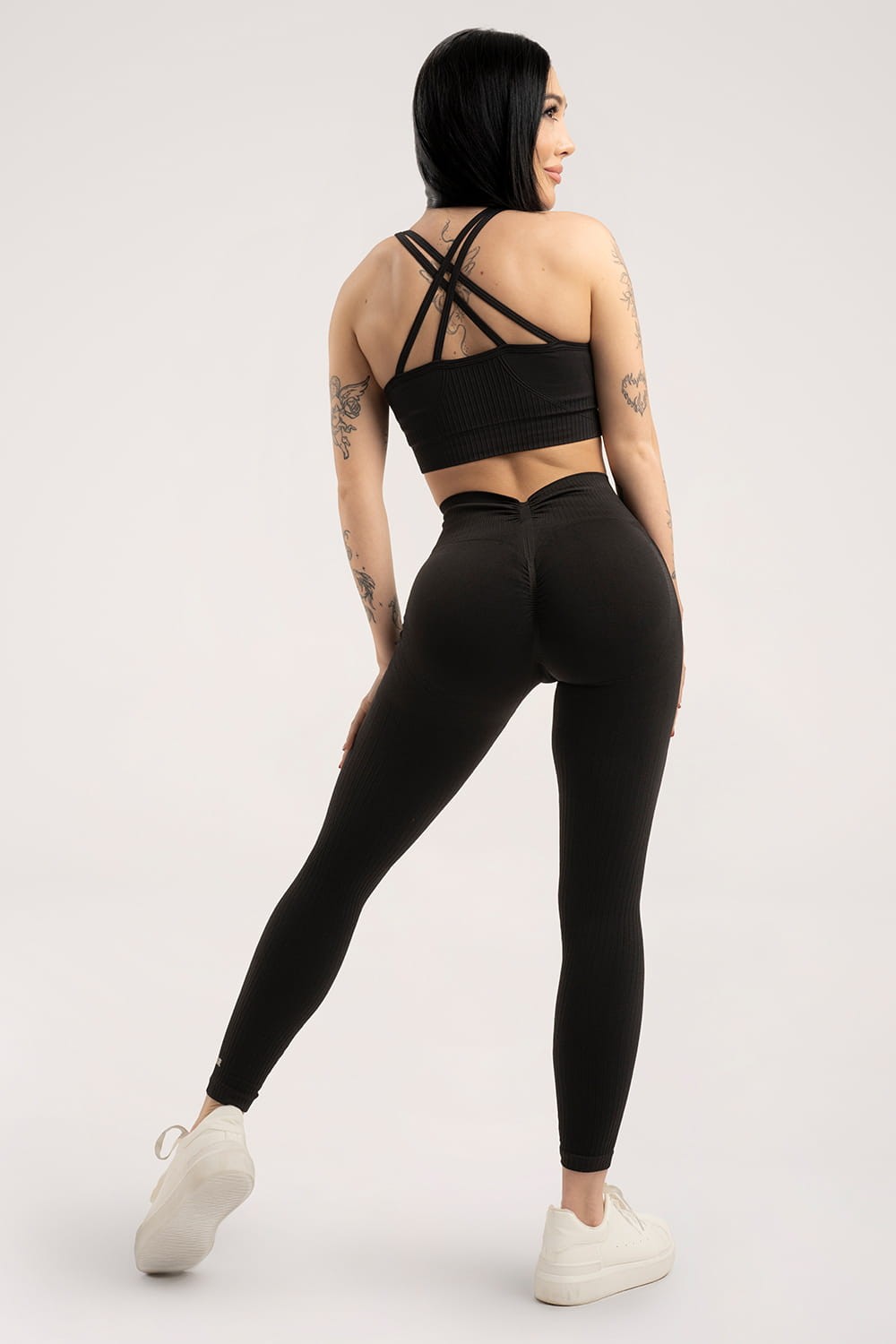 Leginsy deep push up 2.0 black