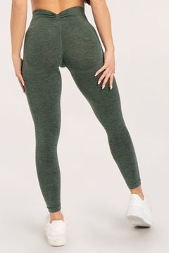 Клин seamless deep push up green