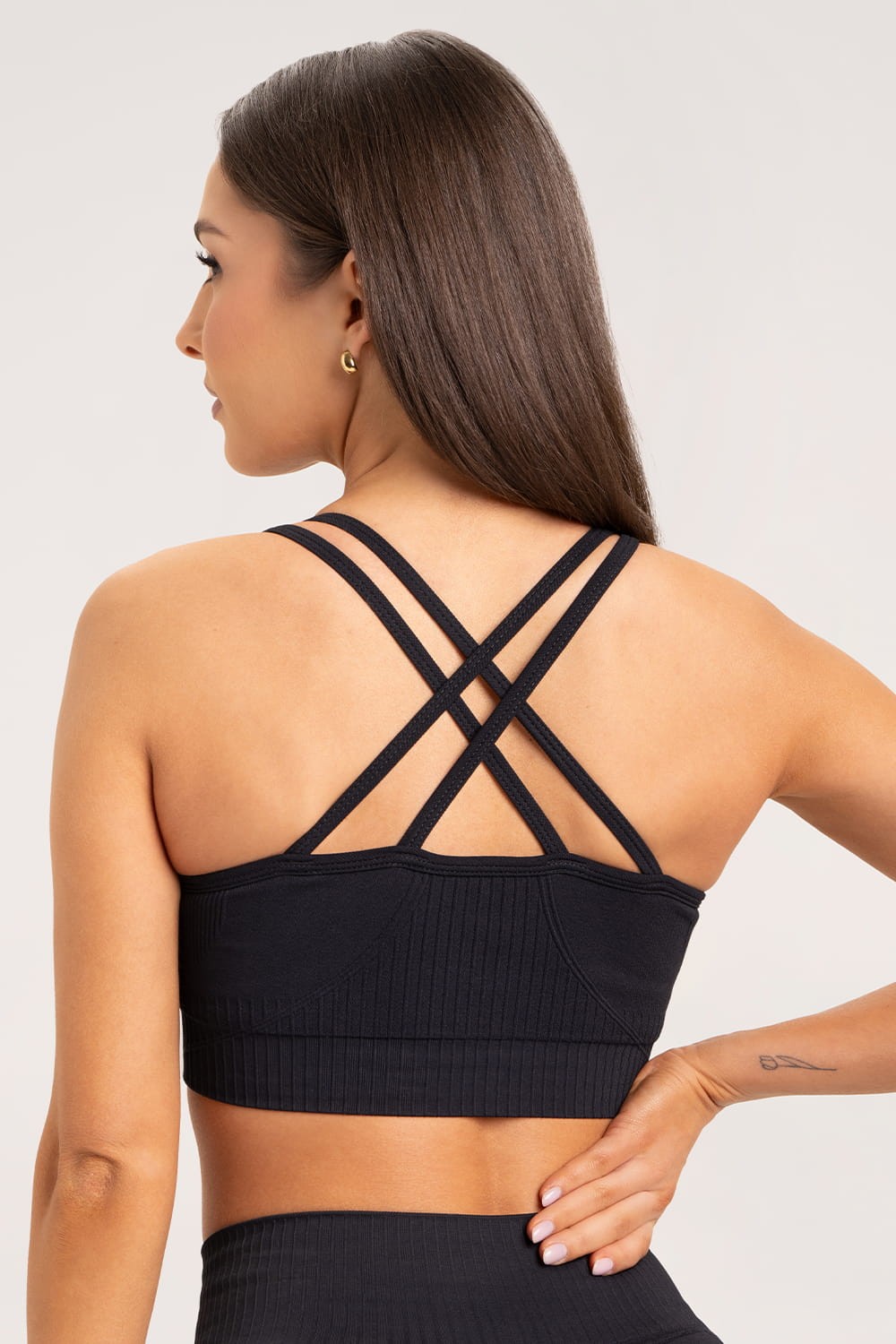 Biustonosz push up 2.0 black
