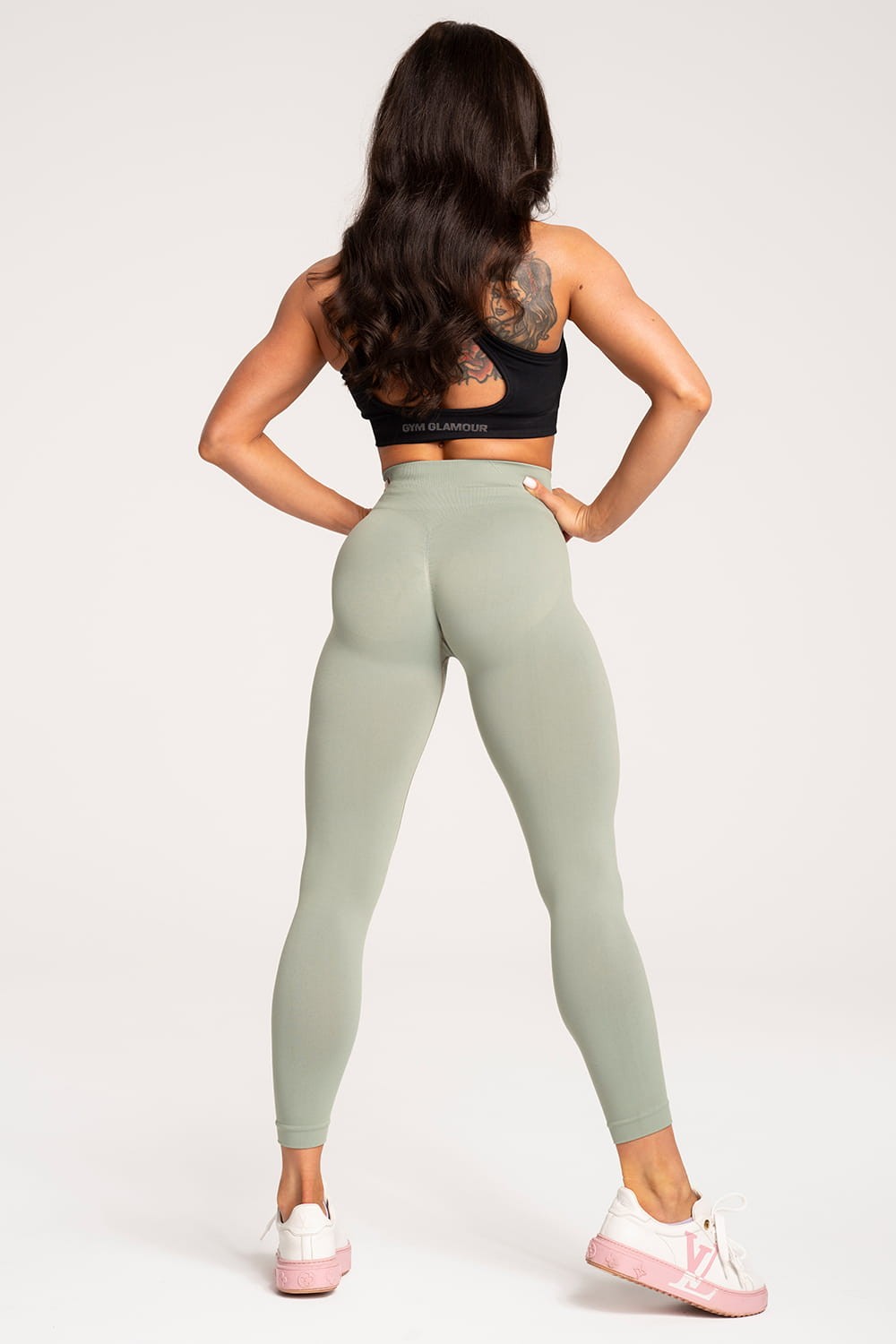 Leginsy basic green