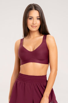Спортен сутиен Court burgundy