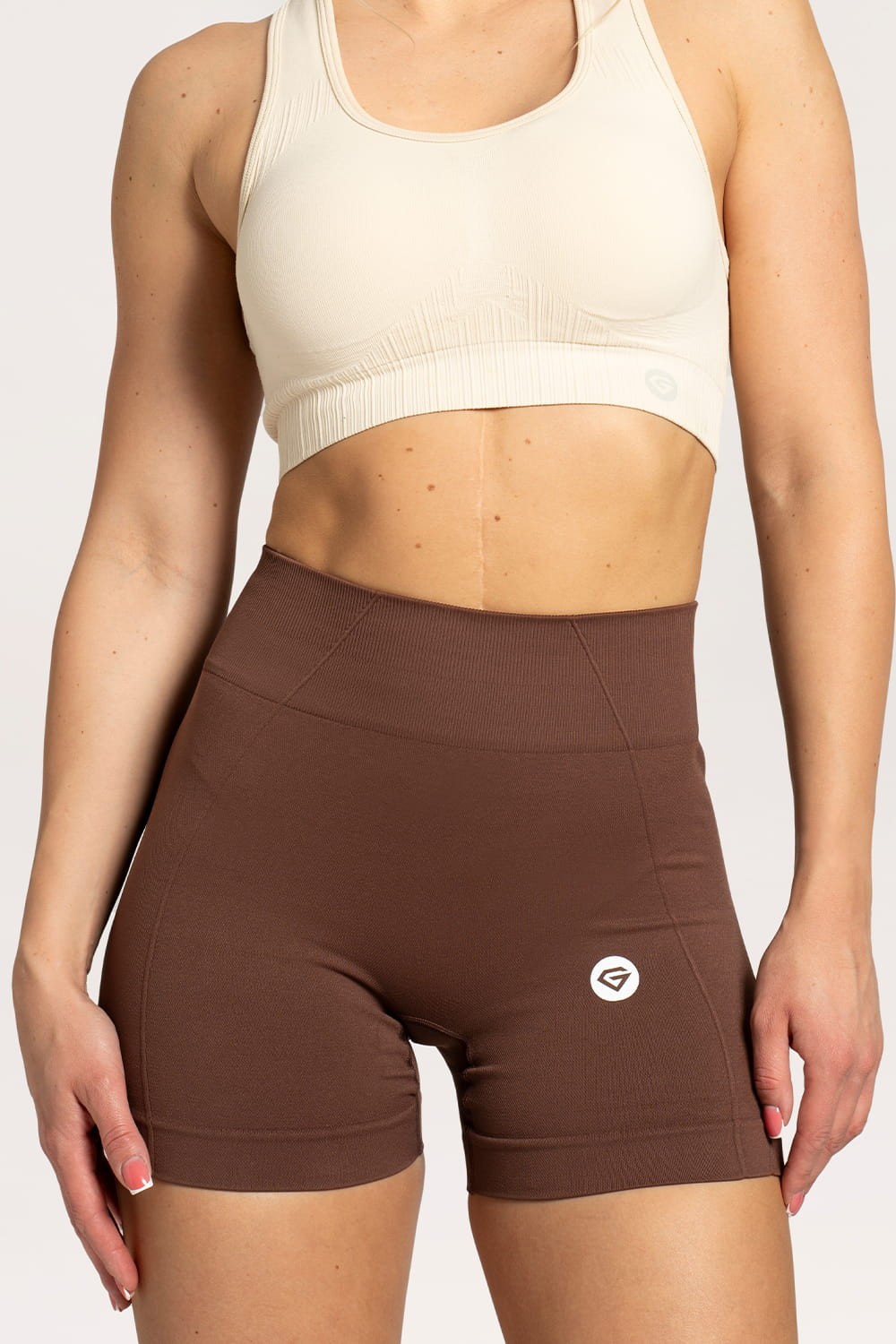 Spodenki basic brown