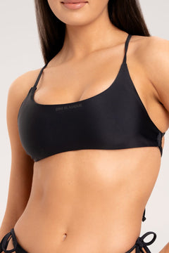 Горнище на бански Malibu Bralette black