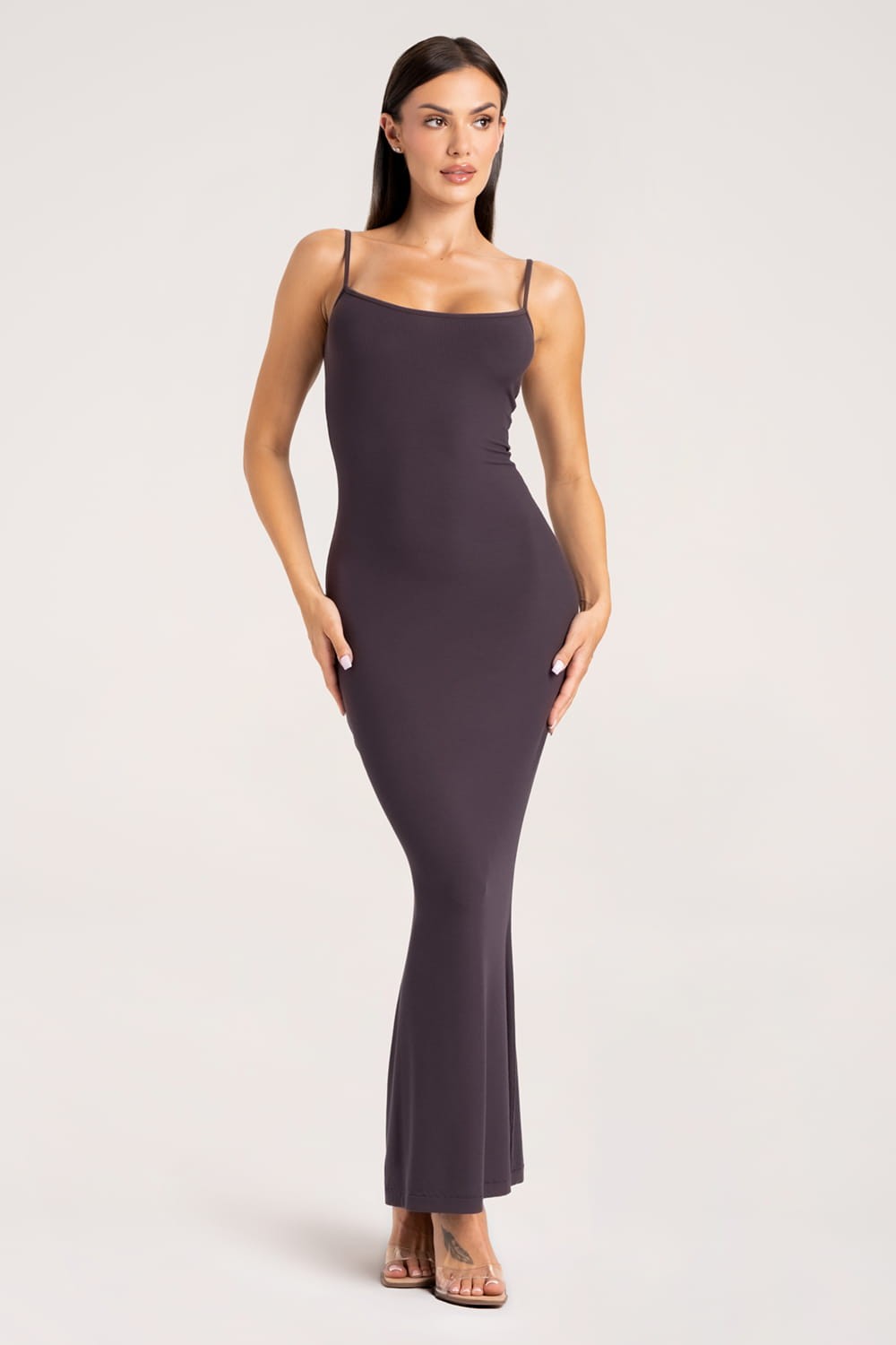 Sukienka Flexi Maxi mocha