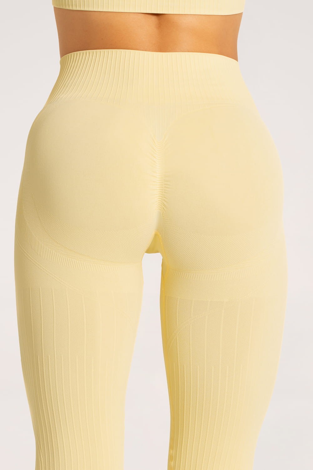 Leginsy push up 2.0 butter yellow