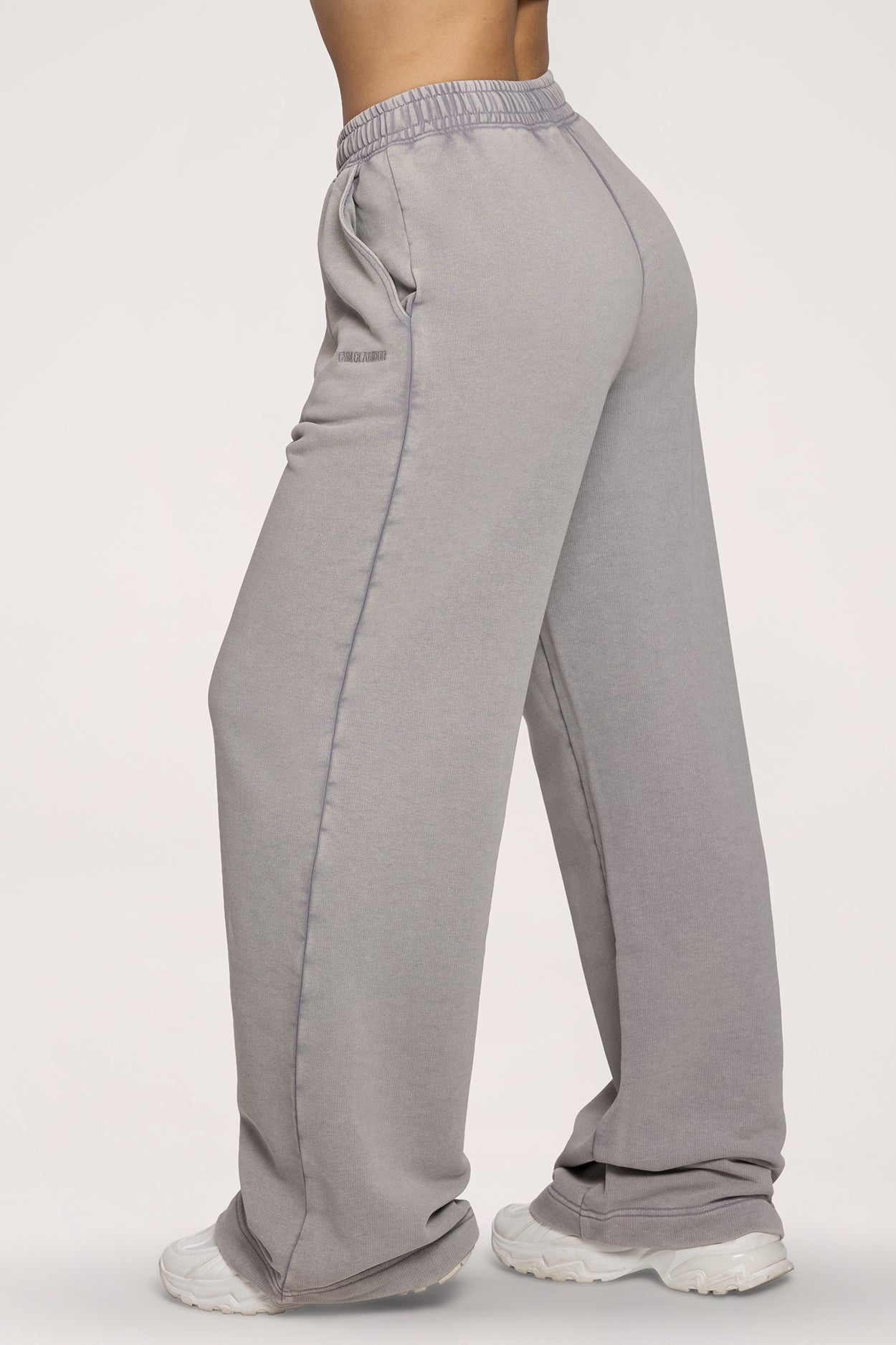 Спортен панталон с прав крачол Easy light grey