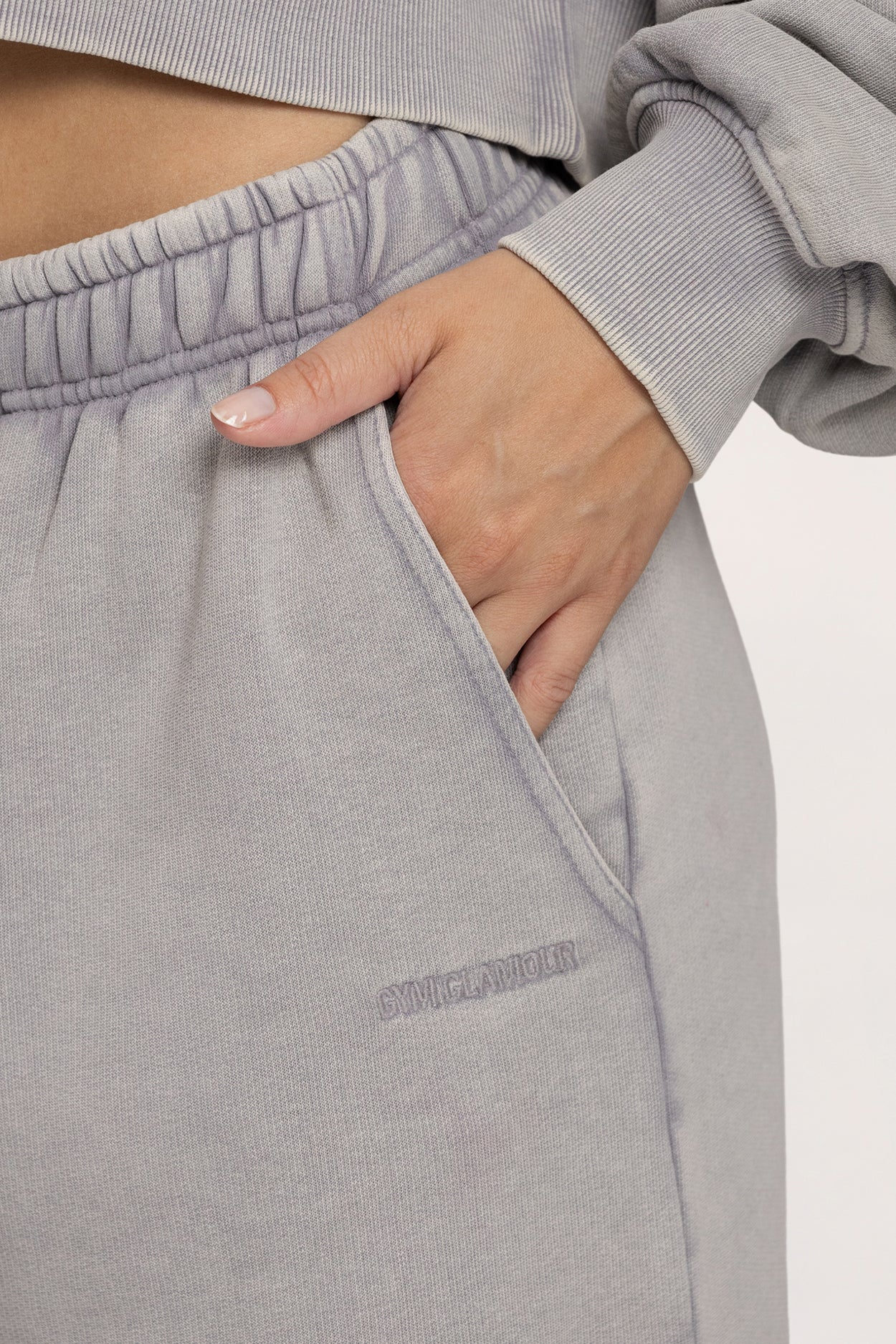 Спортен панталон с прав крачол Easy light grey