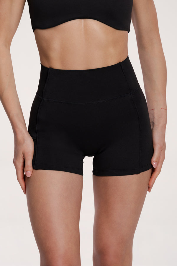 Къси панталони pilates era black