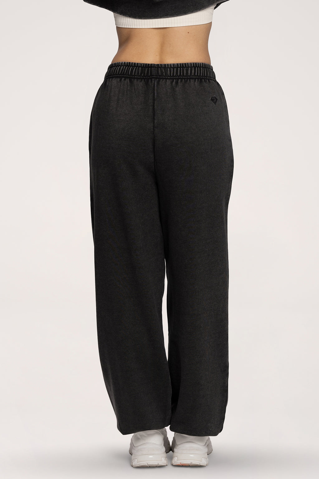 Спортен панталон с ластик Easy black