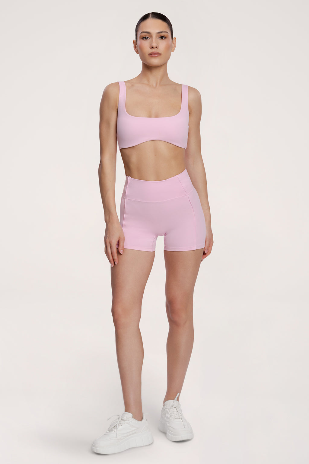 Къси панталони pilates era pink
