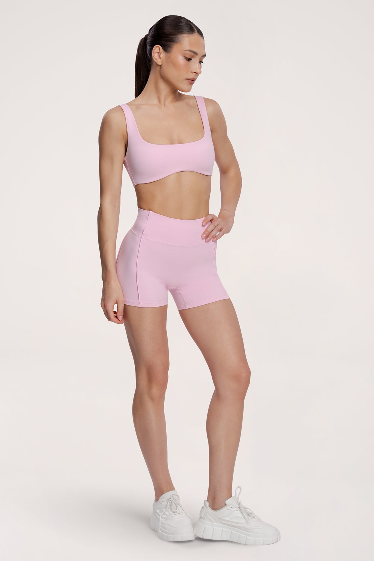 Къси панталони pilates era pink